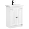 vidaXL Bathroom Furniture Set White 78.5 x 37.5 x 81 cm