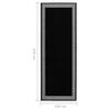 vidaXL Runner Rug BCF Black with Motif 100x250 cm