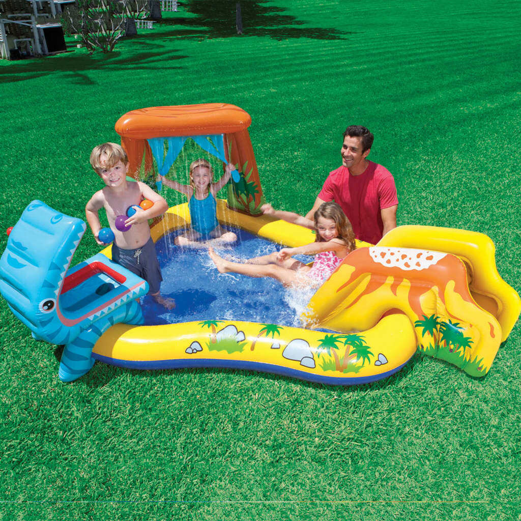 Intex inflatable dinosaur play hot sale centre