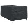vidaXL Furniture Cover Plain Black 143 x 225 x 90 cm 420D