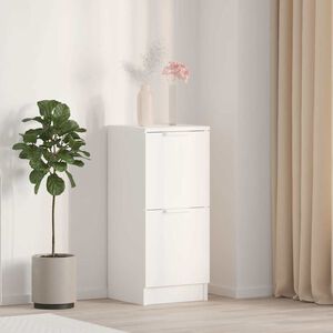 vidaXL Sideboard White 30x30x70 cm Engineered Wood