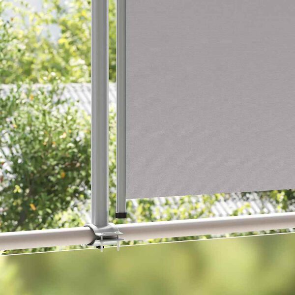 vidaXL Patio Retractable Side Awning 160 x 300 cm Grey