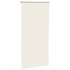 vidaXL Roller Blind Blackout Off White 65x175 cm Fabric Width 60.7 cm Polyester