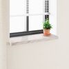 vidaXL Window Sill Marble Text -enure 60 x 30 x 4.5 cm PVC