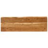 vidaXL Bench with Live Edge 105 cm Solid Wood Acacia