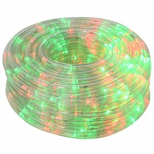 vidaXL Christmas LED Rope Light 480 LEDs Red and Green 20 m