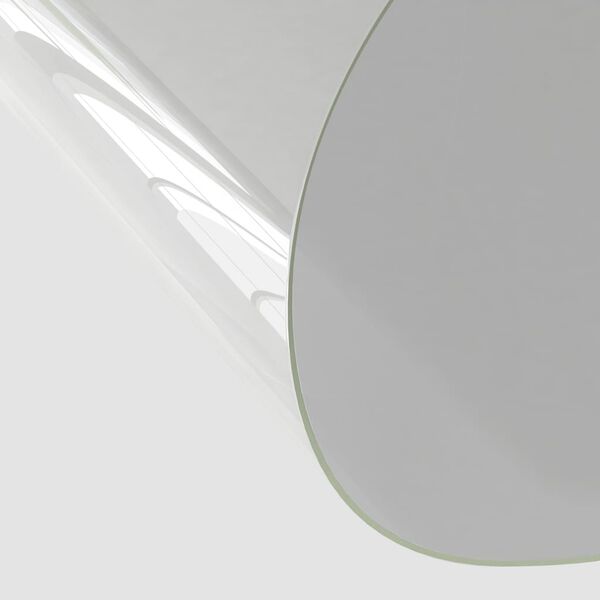 vidaXL Table Protector Transparent Ø 120 cm 1.6 mm PVC