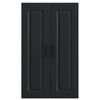 vidaXL Kitchen Cabinet Kalmar Black 60 x 31 x 100 cm Engineered Wood
