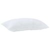 vidaXL Duvet with Pillow 3 pcs White Microfibre