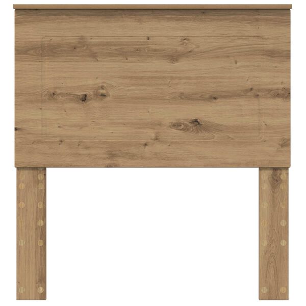 vidaXL Headboard Artisan Oak 75 cm Engineered Wood