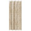 vidaXL Velvet Curtains with Curtains 2 pcs Cream 260 x 140 cm Velvet