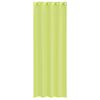 vidaXL Voile Curtains with Grommets 2 pcs Apple Green 140x260 cm