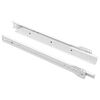 vidaXL Drawer Slide 2 pcs White 300 mm Steel