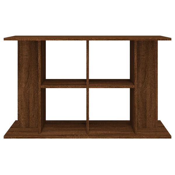 vidaXL Aquarium Stand Brown Oak 100x40x60 cm Engineered Wood