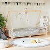 vidaXL Kids Bed Frame 90x200 cm Solid Wood Pine