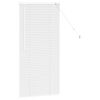 vidaXL Venetian Blinds Height Adjustable White 130 x 55 cm Aluminium