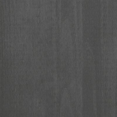 vidaXL Sideboard HAMAR Dark Grey 79x40x80 cm Solid Wood Pine