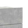 vidaXL Bedside Cabinets 2 pcs Concrete Grey 40x30x30 cm Engineered Wood
