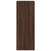 vidaXL Shoe Cabinet Brown Oak 52x37.5x100 cm Engineered Wood