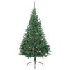 vidaXL Artificial Pre-lit Christmas Tree Green 180 cm PVC