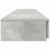 vidaXL Bed Drawers Concrete Grey 180 x 36.5 x 16.5 cm Engineered Wood