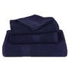 vidaXL Wash Towels "FROGN" 4 pcs Navy Blue 30x30 cm 360 gsm