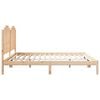 vidaXL Extra Long Bed Frame without Mattress&nbsp;200x220 cm Solid Wood