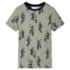 Kids' Pyjamas with Short Sleeves Light Khaki 104