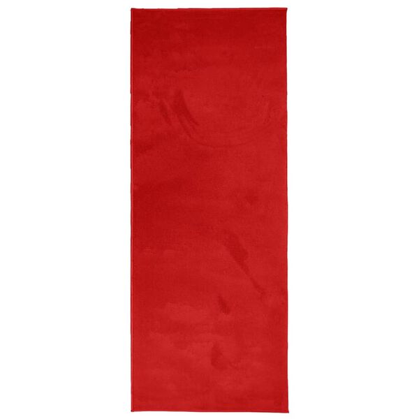 vidaXL Rug OVIEDO Short Pile Red 80x200 cm