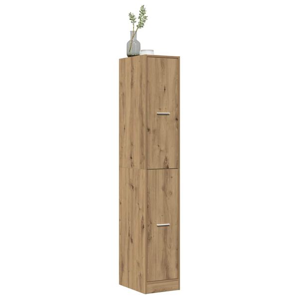 vidaXL Apothecary Cabinet&nbsp;Artisian Oak 30x41x174.5 cm Engineered Wood