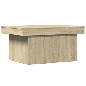 vidaXL Coffee Table Sonoma Oak 80x55x40 cm Engineered Wood