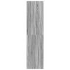 vidaXL Wardrobe Grey Sonoma 100x50x200 cm Engineered Wood