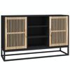 vidaXL Sideboard Black 105x30x65 cm Engineered Wood
