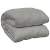 vidaXL Weighted Blanket Grey 200x220 cm 13 kg Fabric