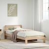 vidaXL Bed Frame without Mattress 90x190 cm Single Solid Wood Pine