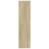 vidaXL Wardrobe Sonoma Oak 30x50x200 cm Engineered Wood