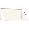 vidaXL Retractable Awning Cream 300x150 cm Fabric and Steel