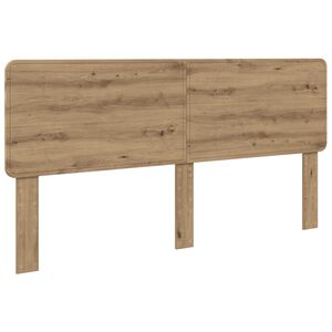 vidaXL Headboard Artisan Oak Engineered wood