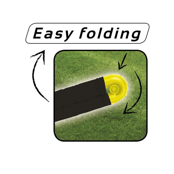 SportX Foldable Soccer Goal 180x91x120 cm