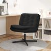 vidaXL Swivel Relaxing Chair Black 63 x 75 x 76 cm Velvet