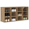 vidaXL Shoe Cabinet Artisan Oak 103 x 30 x 51 cm Engineered Wood