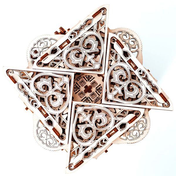 WOODEN CITY Wooden Scale Model Kit Mystery Box