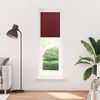 vidaXL Pleated Blind Bordeaux Red 55x200 cm Fabric Width 54.4 cm Polyester