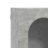 vidaXL Hanging Cabinet Concrete Grey 59 x 20 x 100 cm Engineered Wood