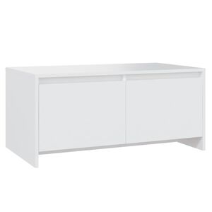 vidaXL Coffee Table White 90x50x41.5 cm Engineered Wood