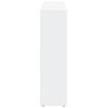 vidaXL Room Divider Bookcase 3-Tier White 137.5x29x103.5 cm Engineered Wood