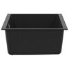 vidaXL Sink Black 530 x 460 mm 80% Quartz and 20% Resin