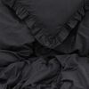 Venture Home Bed Set Levi 220x240 cm Cotton Anthracite