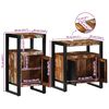 vidaXL Bathroom Furniture Set 2 pcs Brown Solid Reclaimed Wood