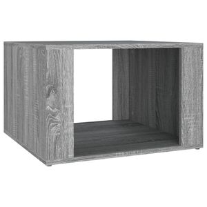 vidaXL Bedside Table Grey Sonoma 57x55x36 cm Engineered Wood